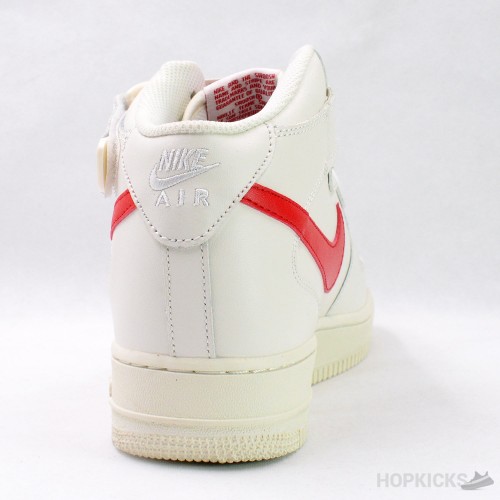 Air Force 1 Mid Sail University Red